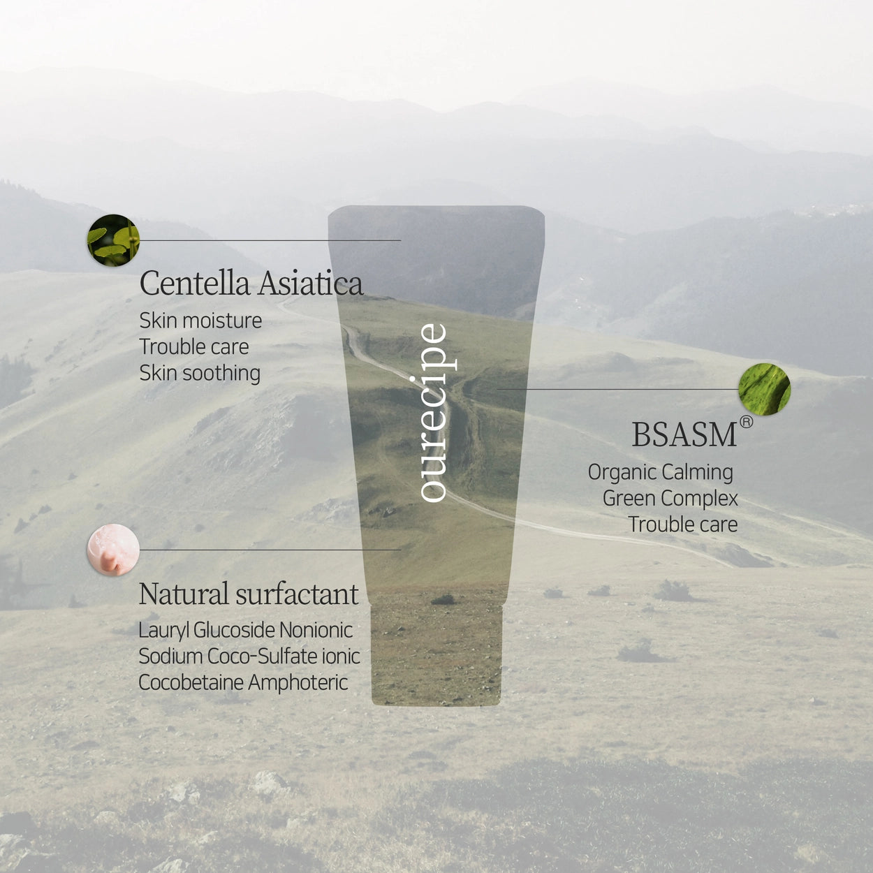 Ourecipe Oil to Foam Cleanser