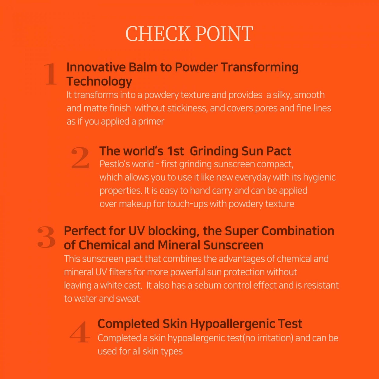 Saferecipe No Sebum Grinding Sun Pact