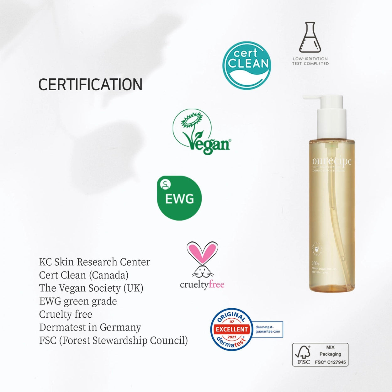 Ourecipe Oil to Foam Cleanser