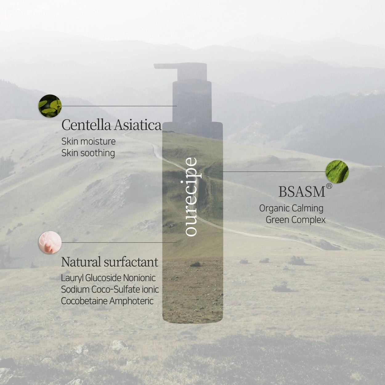 Ourecipe Oil to Foam Cleanser