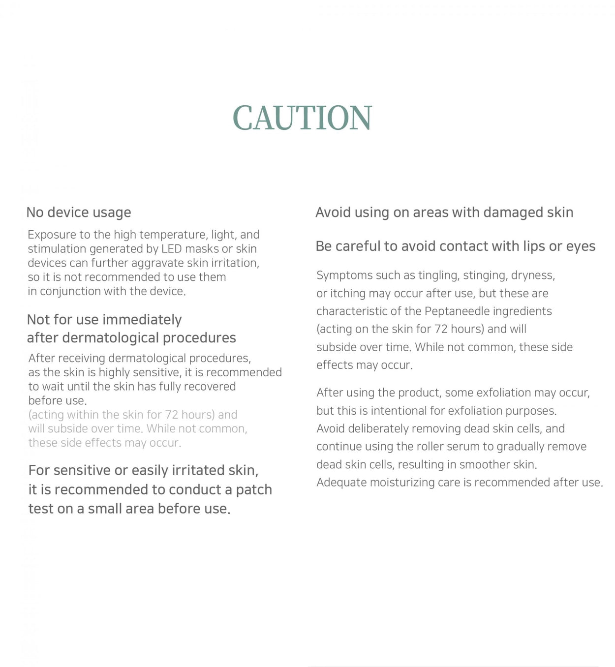 Rejurecipe MTS Roller Serum